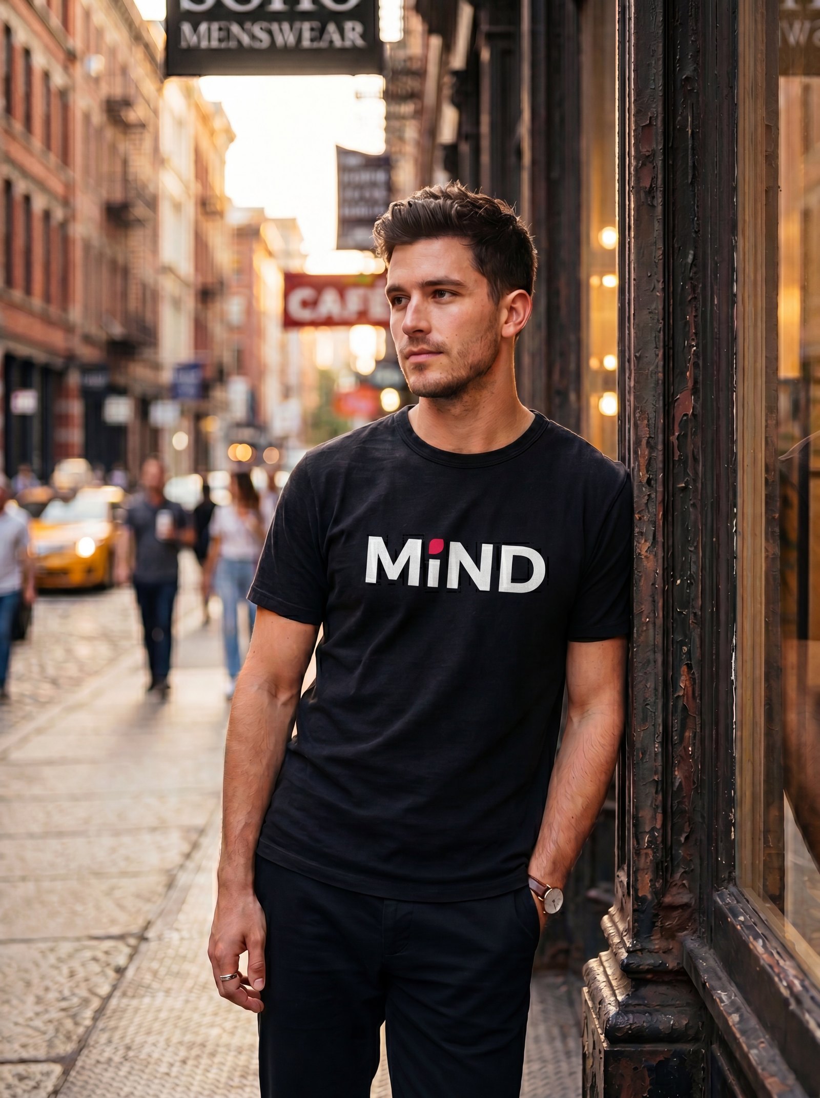 MIND. The mark on Greene St — Drop 01.